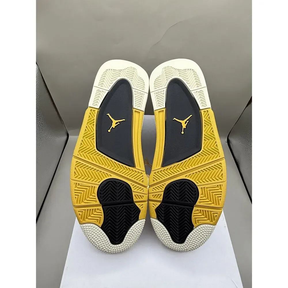 Brand New Authentic 2024 Air Jordan 4 Retro Vivid Sulfur Women Size 10.5 Men 9